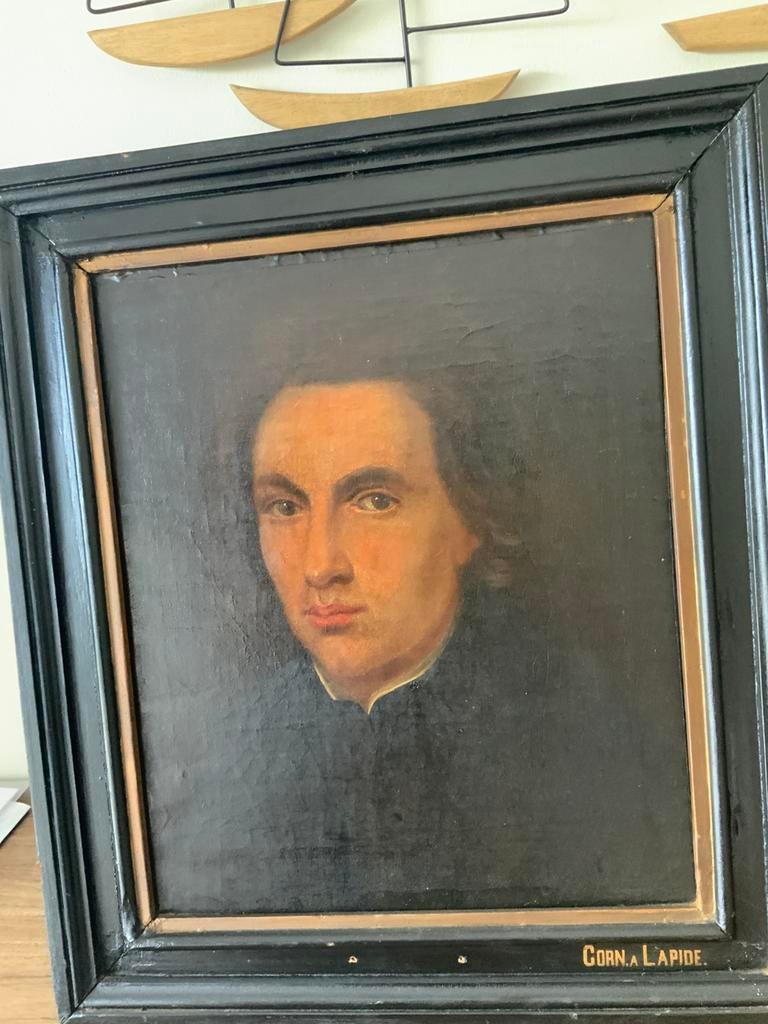 Portret van Cornelis a Lapide 18e eeuw, Enlèvement