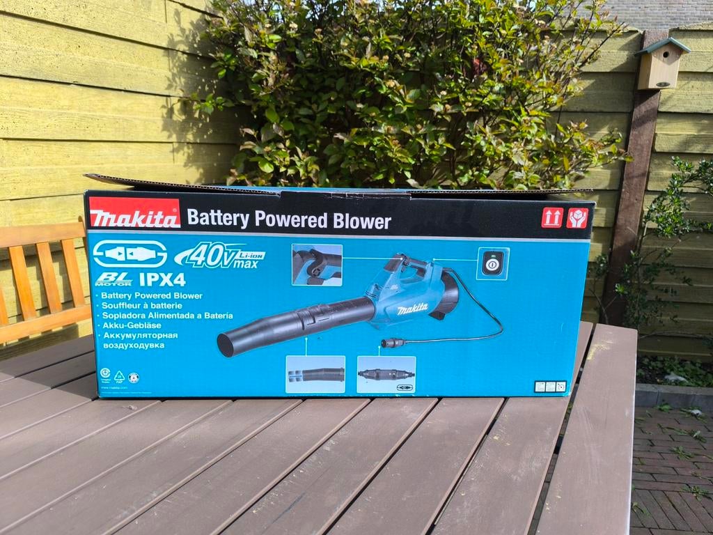 Nieuwe Makita UB001CZ 36V Li-Ion accu bladblazer body, Ophalen, Accu