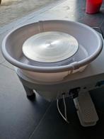 Draaischijf keramiek, Ophalen