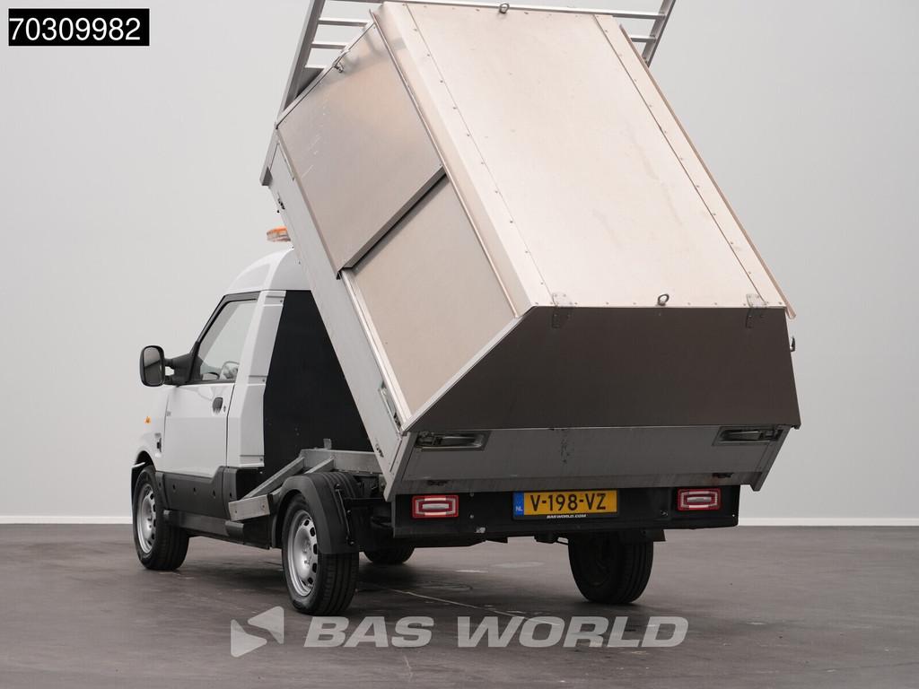 StreetScooter 20kWh 90km! WLTP Open Laadbak Camera Stoelverw, Auto's, Bestelwagens en Lichte vracht, Stof, Gebruikt, Wit, 2 zetels