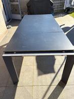 Tuintafel en 4 stoelen, Ophalen, Gebruikt, Rechthoekig, Aluminium