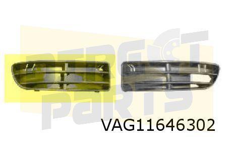 Volkswagen Bora (12/98-9/05) (1J2) Voorbumpergrille Rechts M, Auto-onderdelen, Carrosserie, Bumper, Volkswagen, Voor, Nieuw, Ophalen of Verzenden