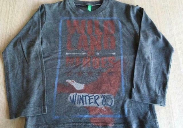 Longsleeve United Colors of Benetton maat 4-5 jaar, Kinderen en Baby's, Kinderkleding | Maat 104, Ophalen, Gebruikt