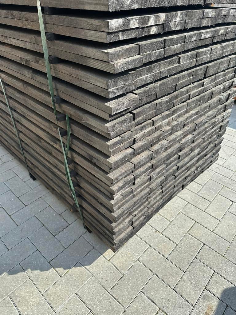 Bruin geimpregneerde planken, Jardin & Terrasse, Poteaux, Poutres & Planches, Enlèvement, Neuf, Planches
