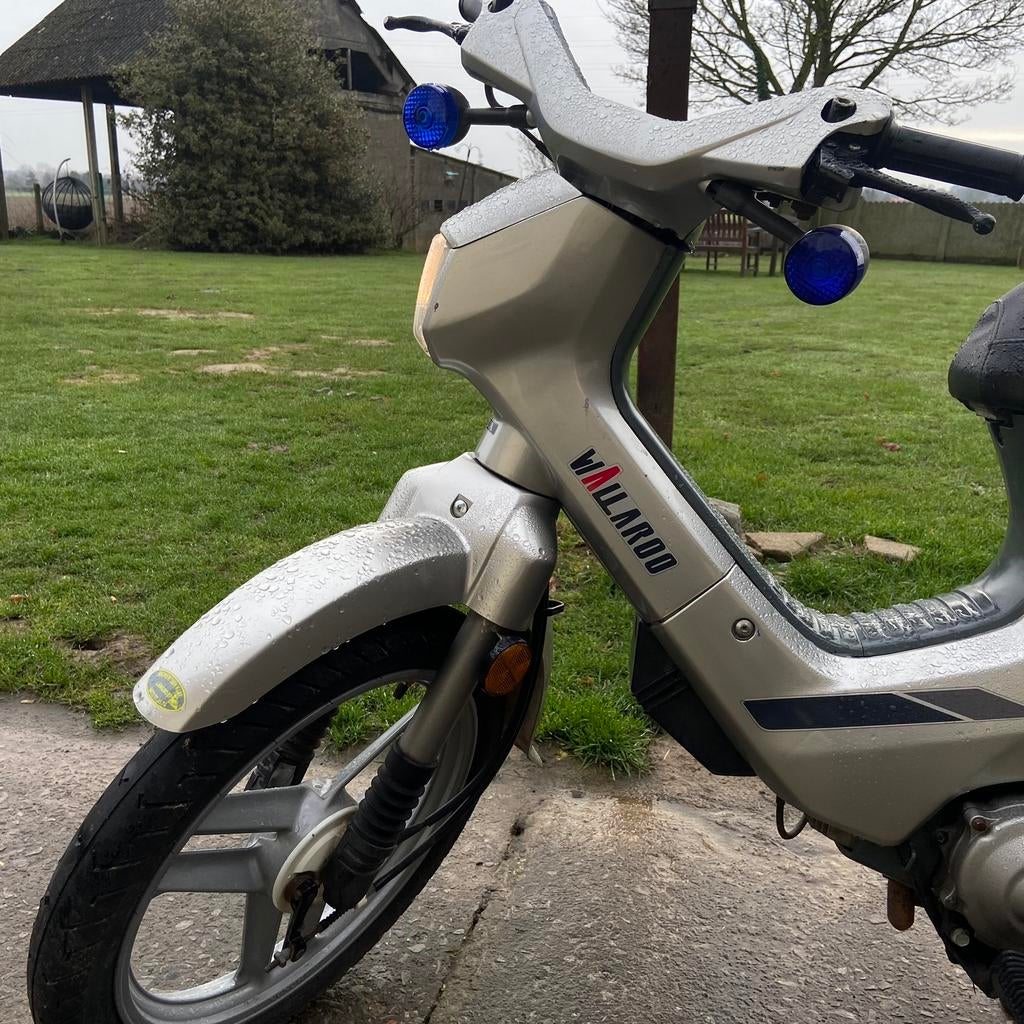 Honda wallaroo de luxe a klasse met gva en inschrijving 1&2, Vélos & Vélomoteurs, Cyclomoteurs | Honda, Enlèvement