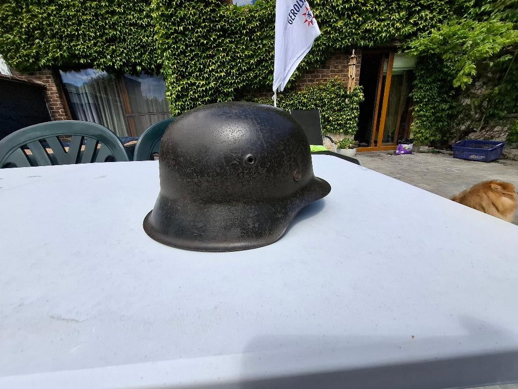 Casque allemand M42 de la Lüft, Enlèvement