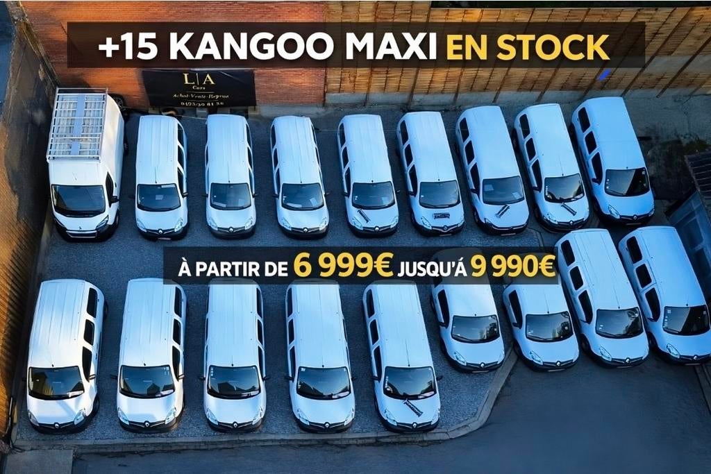 KANGOO EN STOCK !!! DISPONIBLE!!!! TVA DÉDUCTIBLE!!, Auto's, Euro 6, 4 cilinders, Bedrijf, Kangoo