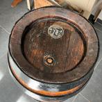 Ancien tonneau de bière en bois. Brasserie Union Jumet, Enlèvement, Utilisé