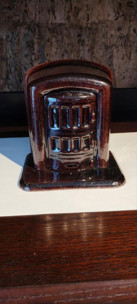 Tirelire poêle Ciney, Collections, Enlèvement