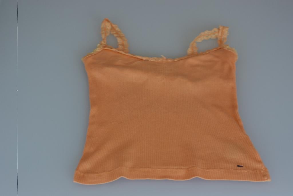 oranje topje tommy hilfiger maat XS, Tommy hilfiger, Oranje, Ophalen of Verzenden, Zonder mouw