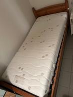 IKEA bed 90 2000+matras, Huis en Inrichting, Slaapkamer | Bedden, Gebruikt, 90 cm, Eenpersoons, Bruin