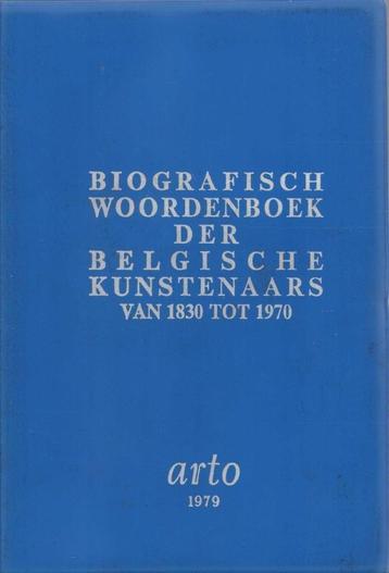 Biografisch woordenboek der Belgische kunstenaars 1830-1970 beschikbaar voor biedingen