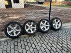 BMW 17" velgen op winterbanden, Auto-onderdelen, Banden en Velgen, Ophalen, Gebruikt, Velg(en), 17 inch