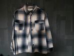 Geruiten hemd jas large blauw, Ophalen of Verzenden, Zo goed als nieuw, Blauw