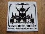 Autocollant vintage Street Skate pour BMX FAB T-wood City, Enlèvement ou Envoi, Neuf, Sport