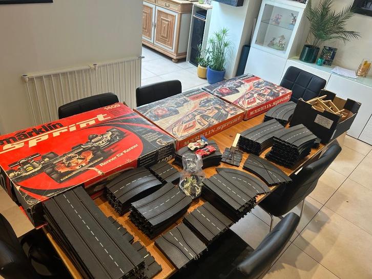 Marklin sprint, Kinderen en Baby's, Speelgoed | Racebanen, Gebruikt, Racebaan, Elektrisch, Overige merken, Zelf te bouwen, Ophalen
