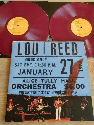 2 LP: LOU REED LIVE ALICE TULLY HALL 1973 (nieuwstaat) RSD beschikbaar voor biedingen