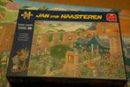 Puzzel Jan van Haasteren - 1000 Stuks - De kunstmarkt, Hobby en Vrije tijd, Ophalen of Verzenden, 500 t/m 1500 stukjes, Gebruikt