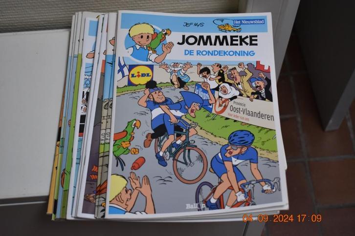 59 strips "Jommeke" à € 2 per strip, Boeken, Stripverhalen, Meerdere stripboeken, Ophalen of Verzenden