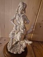 Mooi beeld meisje met schaap, Ophalen of Verzenden