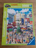 Puzzel Ravensburger: picadilly circus 1000 stuks, Ophalen of Verzenden, Zo goed als nieuw