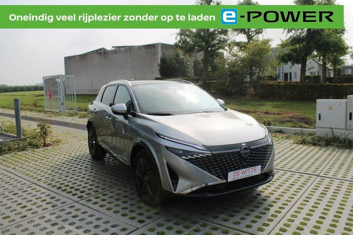 Nissan QASHQAI E-Power Tekna + Glass Roof + Cold Pack, Auto's, Nissan, Bedrijf, Te koop, Qashqai, 360° camera, Achteruitrijcamera