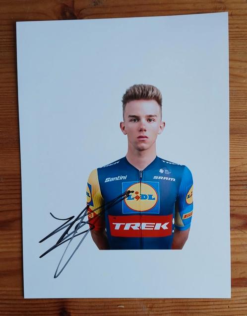 Gesigneerde foto van Thibau Nys., Sport en Fitness, Wielrennen, Nieuw, Verzenden