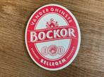 Tapis à bière Bockor Br.Bellegem Vander Ghinste, Comme neuf, Autres marques, Sous-bock, Enlèvement ou Envoi