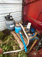 pomp en zandfilters, Ophalen, Gebruikt