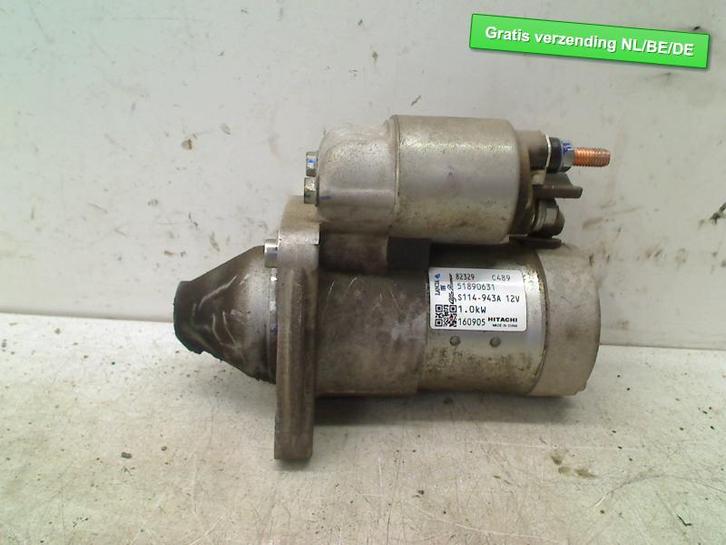 STARTMOTOR Abarth 500 / 595 / 695 (01-2008/-) (51890631), Auto-onderdelen, Motor en Toebehoren, Overige automerken, Gebruikt