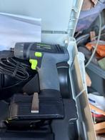 Festool schroef -boor machine ,oplaadbaar, Doe-het-zelf en Bouw, Gereedschap | Boormachines, Ophalen of Verzenden, Zo goed als nieuw