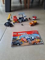 Lego junior, set 10743 smokeys garage, Ophalen of Verzenden, Zo goed als nieuw, Complete set, Lego