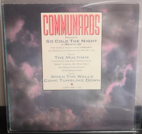 Communards – So Cold The Night / Don't Leave Me This Way, Cd's en Dvd's, Vinyl | Overige Vinyl, Zo goed als nieuw, 12 inch, Ophalen of Verzenden