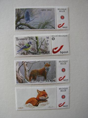 Buzin-stempels (4) mint beschikbaar voor biedingen
