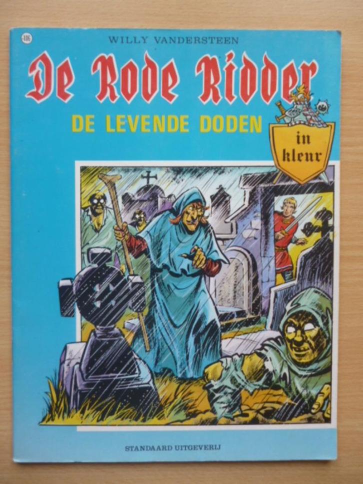 De Rode Ridder - 106 De levende doden - 1ste druk (1983), Boeken, Stripverhalen, Zo goed als nieuw, Eén stripboek, Ophalen of Verzenden