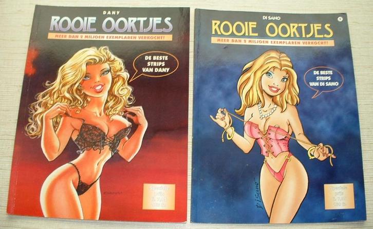 rooie oortjes , de beste strips, complete reeks 1-2-3, Livres, BD, Comme neuf, Série complète ou Série, Enlèvement ou Envoi