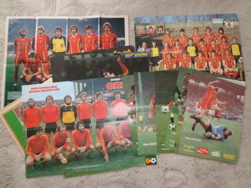 Diables Rouges - Super lot de posters anciens années 80, Collections, Articles de Sport & Football, Comme neuf, Affiche, Image ou Autocollant
