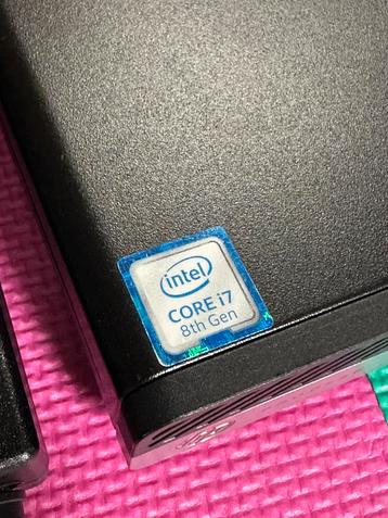 Kleine, stille, snelle Hp prodesk G3/ i7-8700T/16gb ram/512 beschikbaar voor biedingen