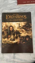 Partitions Seigneur des Anneaux, Enlèvement ou Envoi, Comme neuf
