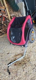 Hondenfietskar, Ophalen