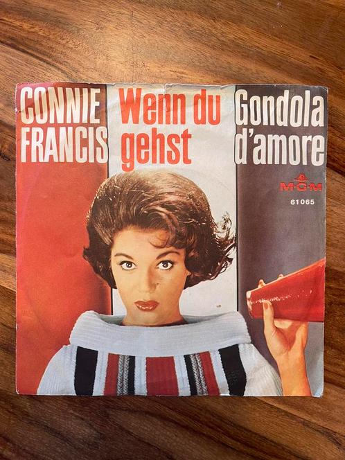 Connie Francis Gondola D’amore 45 rpm vinyl single, CD & DVD, Vinyles Singles, Utilisé, Single, Enlèvement ou Envoi