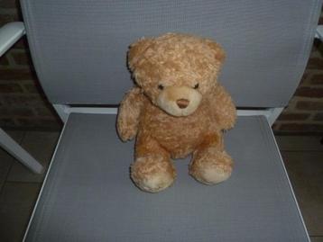 peluche ourson brun clair