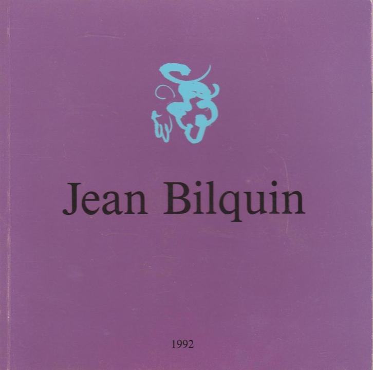 Jean Bilquin 1992 Galerie Beckers, 1992, Boeken, Kunst en Cultuur | Beeldend, Gelezen, Ophalen of Verzenden