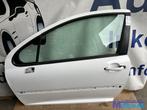 PEUGEOT 207 WIT Links linker deur portier 3 deurs, Auto-onderdelen, Ophalen of Verzenden, Gebruikt, Peugeot, Deur