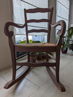 Fauteuil à bascule en bois, Antiquités & Art, Enlèvement