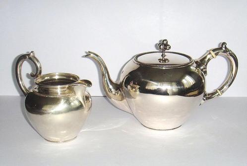 Antiek zilveren 835 koffie/thee set C.J. Begeer, 1886., Antiek en Kunst, Antiek | Zilver en Goud, Zilver, Ophalen of Verzenden
