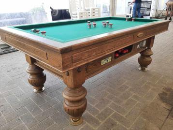 Nieuwe en gebruikte tapbiljarts., Sport en Fitness, Biljarten en Poolen, Ophalen, Zo goed als nieuw, Biljarttafel