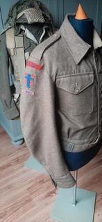 ww2 engelse battle dress, Verzamelen, Ophalen of Verzenden