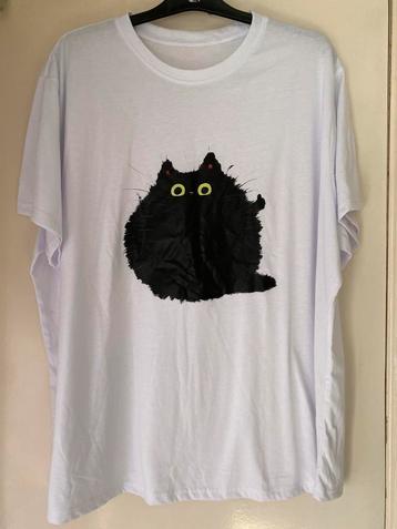  Mystery Cat T-shirt ‍ — XXL-stijl en comfort  beschikbaar voor biedingen
