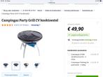 Camping gaz BBQ partygrill, Ophalen, Gebruikt
